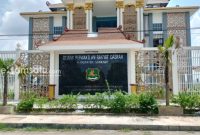 LOKASI. Potret gedung kantor DPRD Sumenep Jl. Trunojoyo No 124, Dalem Anyar, Bangselok, Kecamatan Kota Sumenep (dok. Redaksi Rekam Satu)