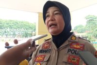 Plt Kasi Humas Polres Sumenep AKP Widiarti memberikan keterangan saat ditemui awak media beberapa waktu lalu (dok: redaksi Rekam Satu)