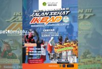 PAMFLET: IKBAD akan menggelar jalan sehat menyambut haflahlatul imttihan Pondok Pesantren Darul Ulum (dok. Redaksi Rekam Satu)