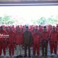 PROFIL: Para atlet kontingen Sumenep foto bersama dengan Bupati Sumenep di depan kantor Pemkab Sumenep (dok: ist/Redaksi Rekam Satu)