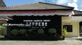 GEDUNG: Potret kantor Bappeda Sumenep berdiri kokoh (dok. Istimewa/Redaksi Rekam Satu)