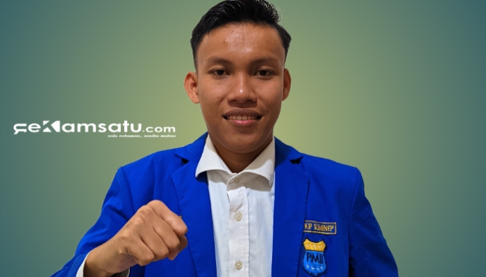 PROFIL: Ketua Komisariat PMII STKIP PGRI Sumenep Dicky Alamsyah (dok. Istimewa/Redaksi Rekam Satu)