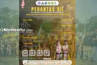 PAMFLET: Perantas XII Pramuka Penggalang se-Jawa Timur akan segera dilaksanakan di Kabupaten Sumenep (dok: Redaksi Rekam Satu)