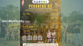 PAMFLET: Perantas XII Pramuka Penggalang se-Jawa Timur akan segera dilaksanakan di Kabupaten Sumenep (dok: Redaksi Rekam Satu)
