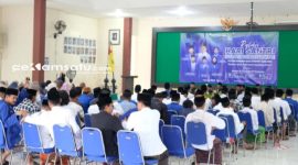 PROFIL: Ratusan kader dan anggota PMII Sumenep antusias mengikuti kegiatan refleksi Hari Santri Nasional di aula Kemenag Sumenep (dok: istimewa/Redaksi Rekam Satu)