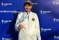 PROFIL: Bagas Syarif atlet Petanque asal Kabupaten Sumenep sukses meraih medali Perak di ajang SEA Games (dok: istimewa/Redaksi Rekam Satu)