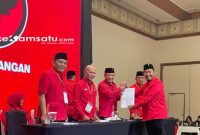 PROFIL: Achmad Fauzi Wongsojudo kembali terpilih sebagai Ketua DPC PDIP Sumenep (dok: istimewa/Redaksi Rekam Satu)