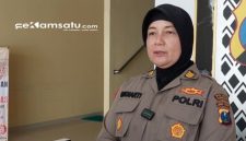 Plt Kasi Humas Polres Sumenep AKP Widiarti menjelaskan kronologi kasus asusila terhadap anak di bawah umur (dok: istimewa/Redaksi Rekam Satu)