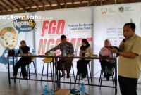 PROFIL: Korwil MBG Sumenep Kholilurrahman menghadiri FGD Ngombe yang dilaksanakan DPC PWRI Sumenep (dok: Redaksi Rekam Satu)