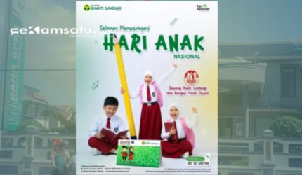 FOTO: Template Tabungan SimPel BPRS Bhakti Sumekar di momentum Hari Anak Nasional 2026 (dok: Ig Bhakti.Sumekar.official/Redaksi Rekam Satu)