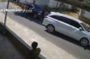 MEMANAS: Dugaan tindakan kekerasan dialami warga Rubaru terekam CCTV (dok: istimewa/Redaksi Rekam Satu)